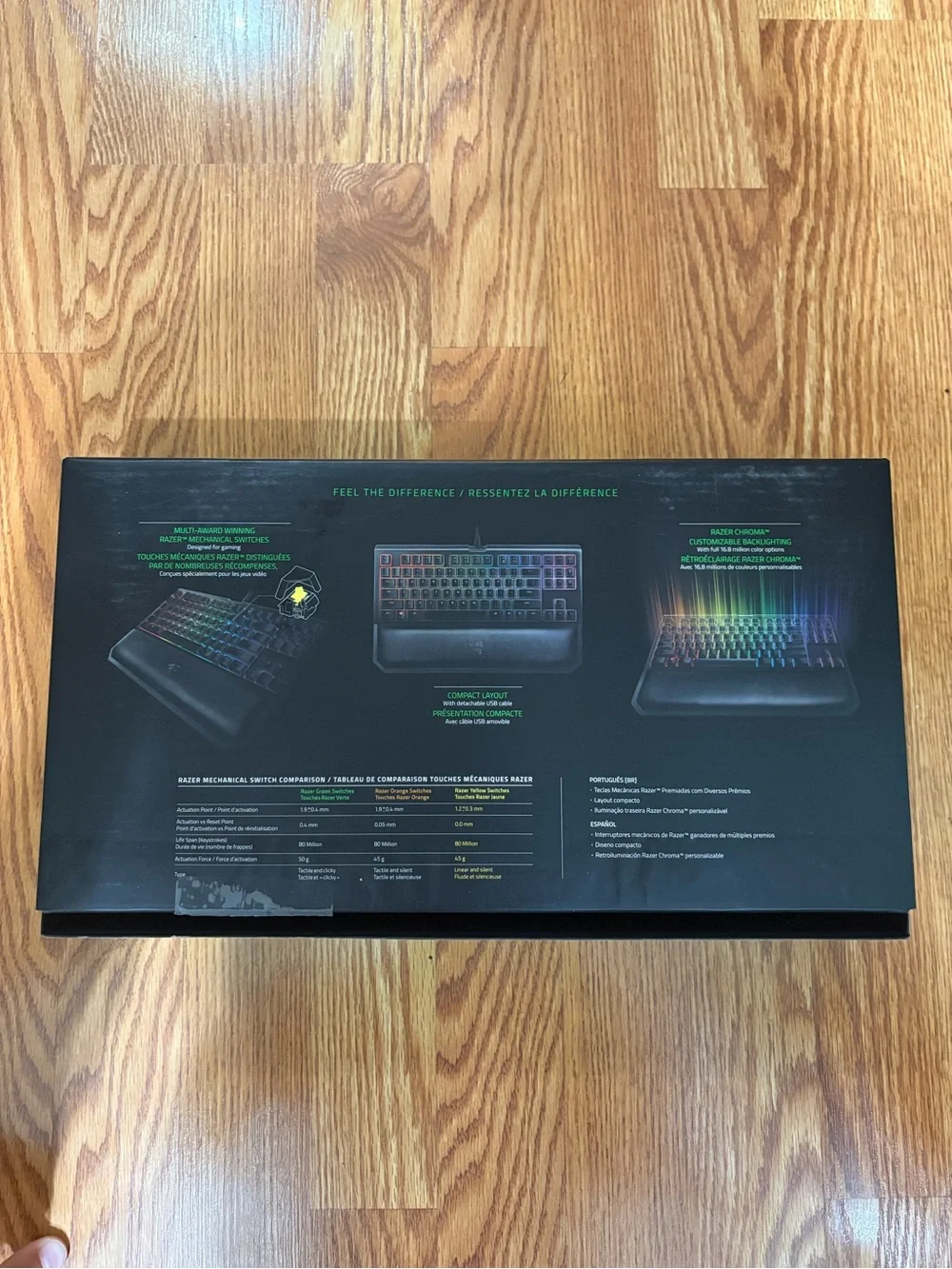 Razer BlackWidow TE Chroma V2 Mechanical Keyboard - Black